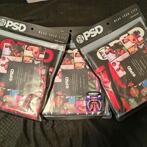 PSD Vibrant Graphic Boxer Briefs Trio